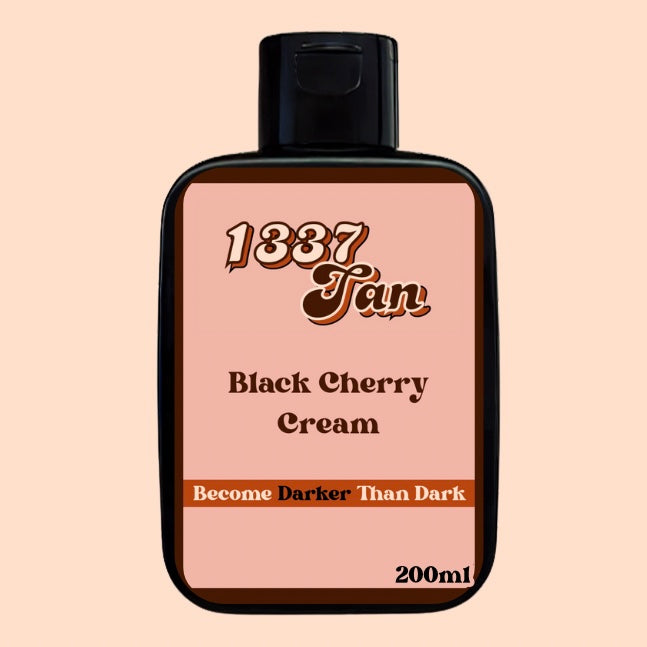 Intense Tan Cream | Black Cherry | 200ml
