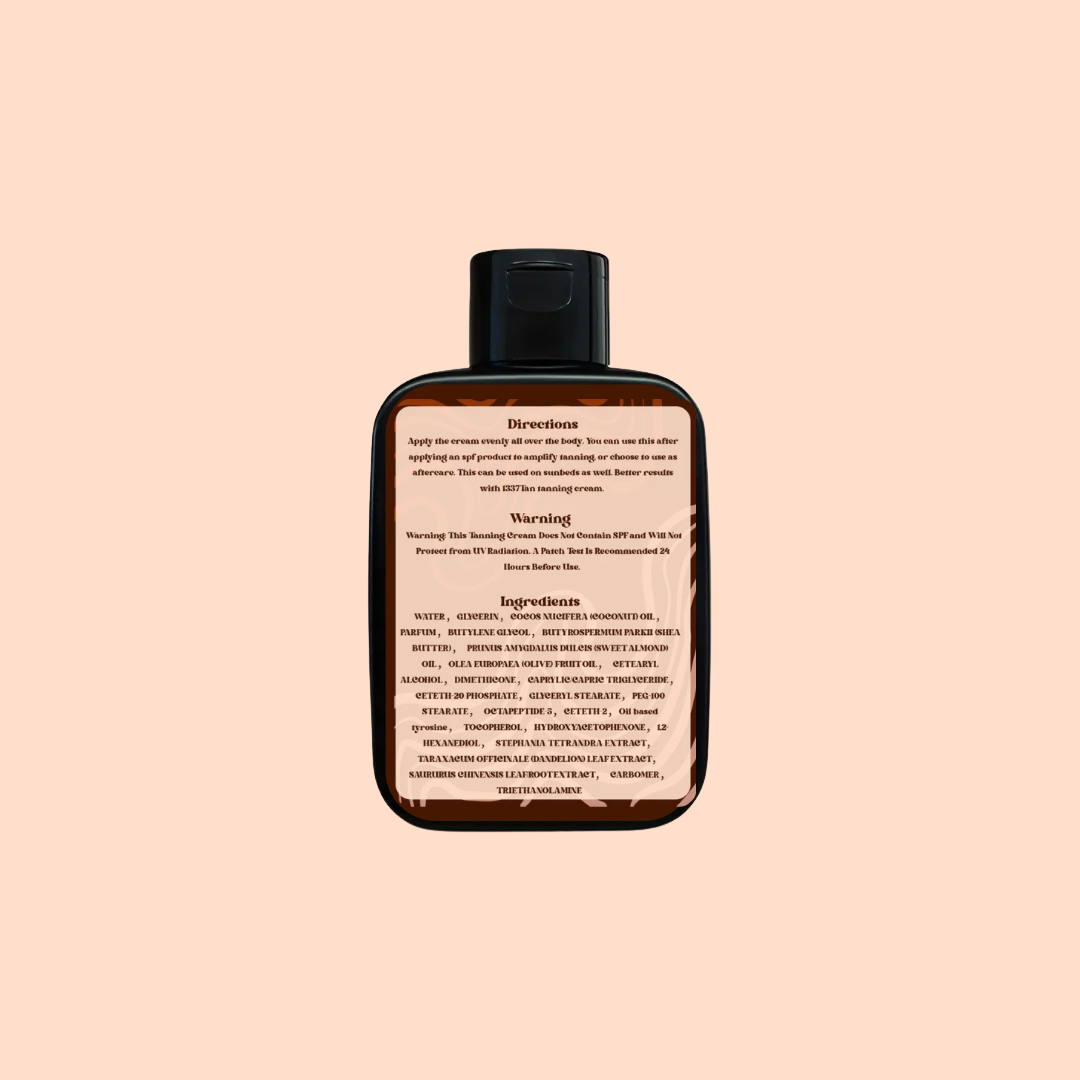 Intense Tan Cream | Black Cherry | 200ml